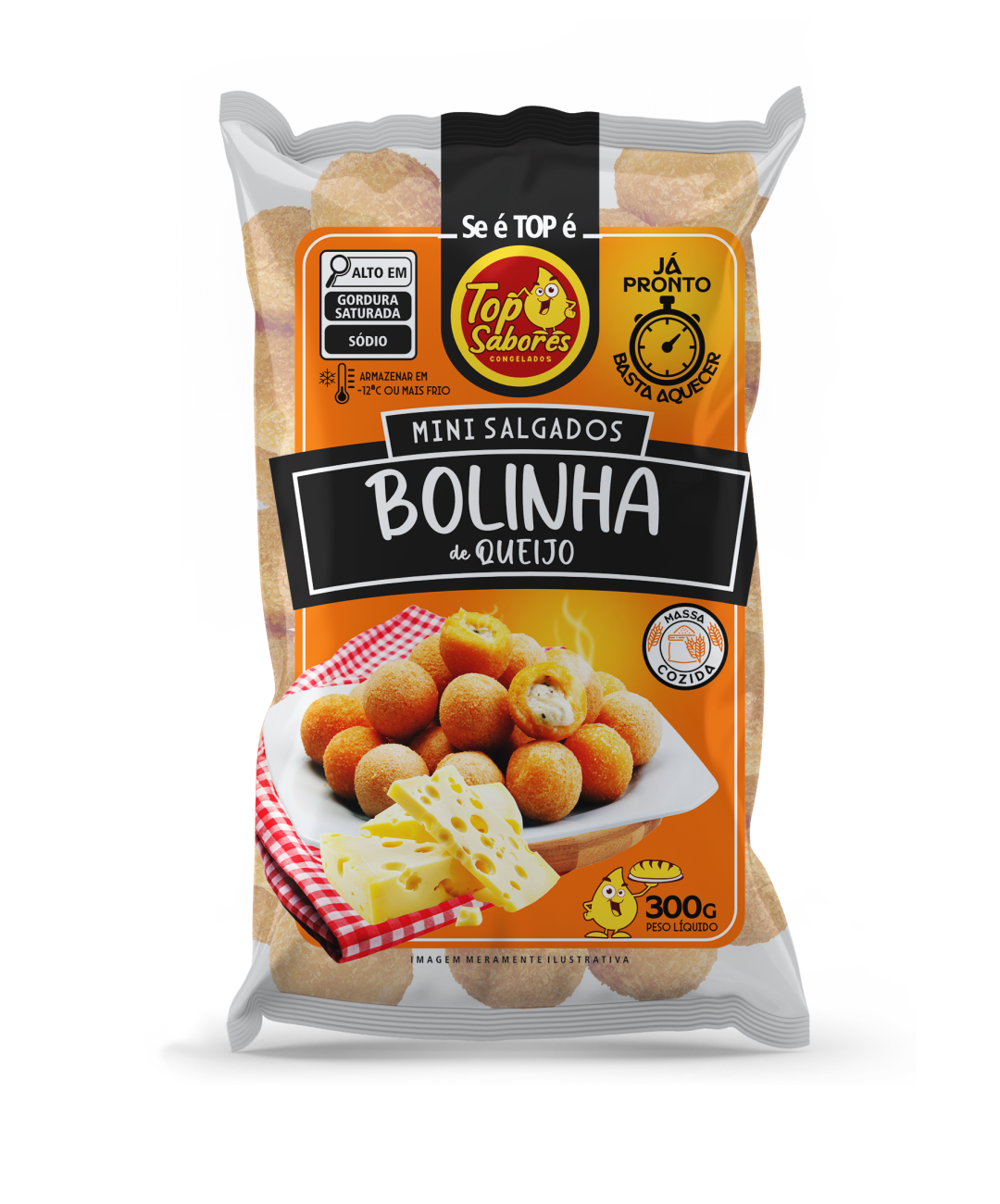 mini bolinha 300g
