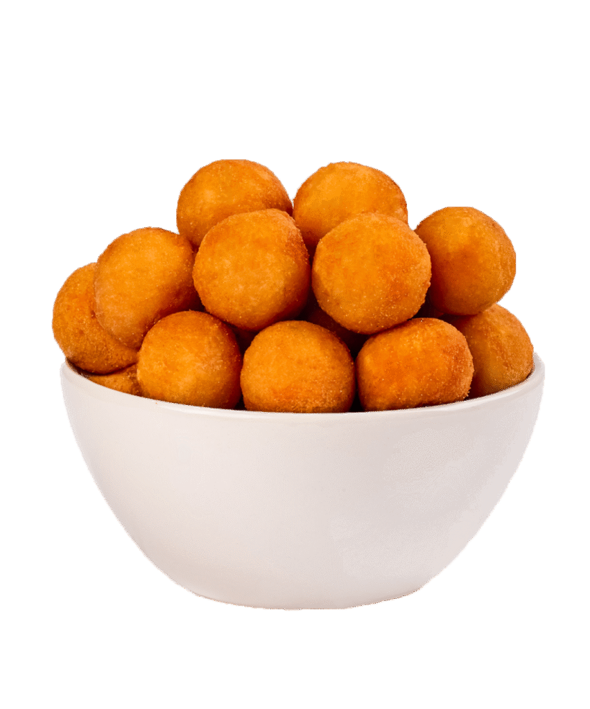 mini bolinha de queijo